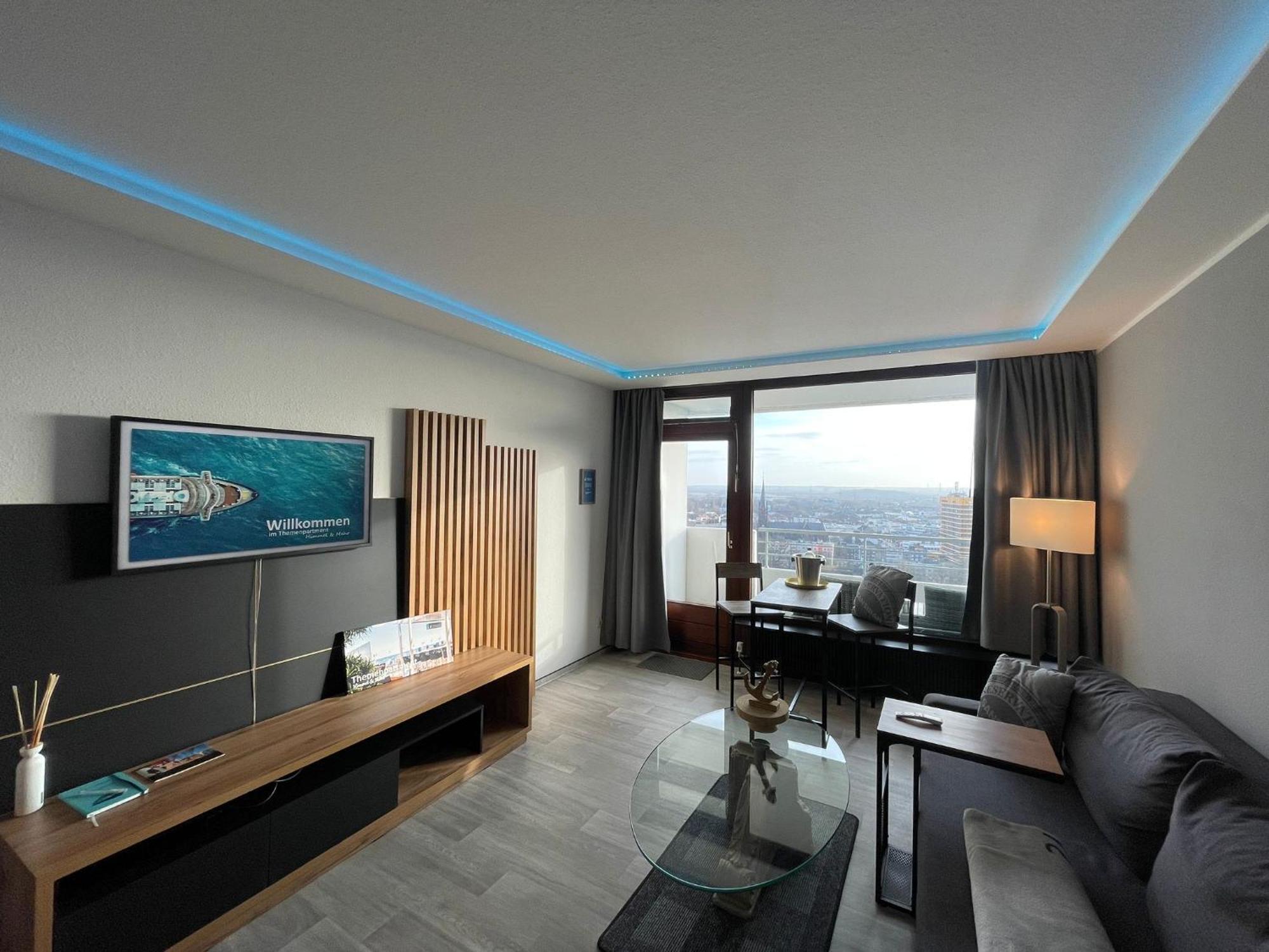 Themenpartment Himmel Und Mehr Penthouse Apartment เกลเซนเคียร์เคน ภายนอก รูปภาพ