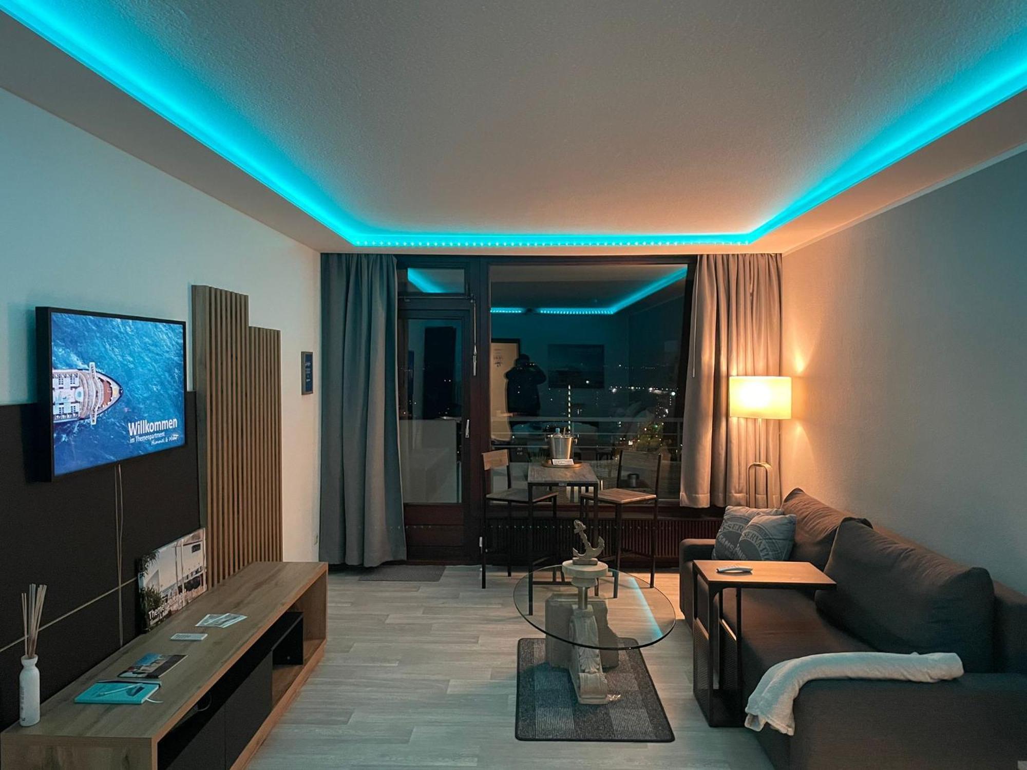 Themenpartment Himmel Und Mehr Penthouse Apartment เกลเซนเคียร์เคน ภายนอก รูปภาพ